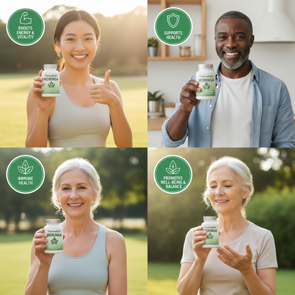 Premium Moringa Wellness Capsules