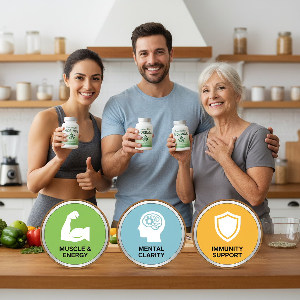 Premium Moringa Wellness Capsules